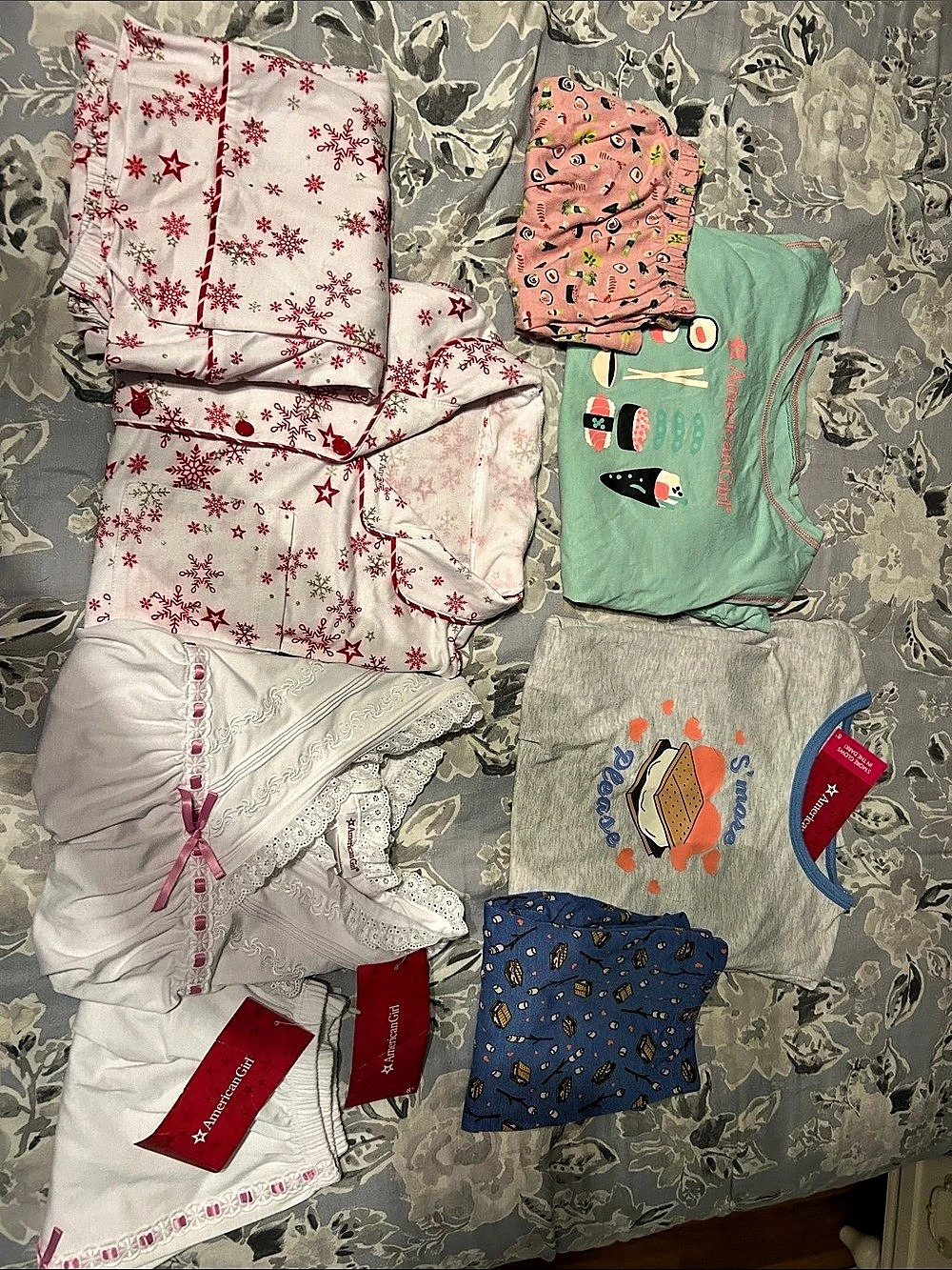American Girl Kids Pajama Sets NWT